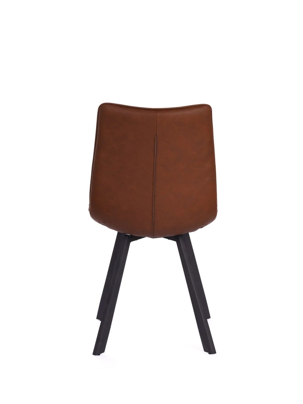 Product photograph of 2 X Laketon Pu Vintage Cognac Dining Chair from Choice Furniture Superstore.